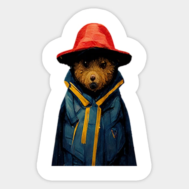 Cutest Paddington Bear Sticker by AmaniZelaya